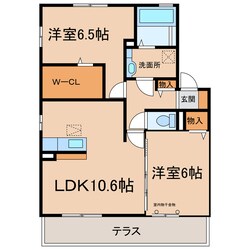 シャンクスの物件間取画像